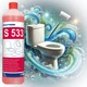 Профессиональное кислотное средство LAKMA Profibasic S533 для удаления ржавчины и известковых отложений на унитазах, писсуарах и биде S 533 1л (3025) - изображение 1