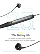 Бездротові Bluetooth наушники Baseus Bowie P1 Neckband Sport для бігу для спорту (A00025800113-Z1) Black - зображення 10