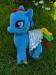 М'яка іграшка "Копица" My Little Pony Веселка Деш 33см синя 00083-70 - зображення 8