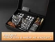 Подарочный набор камни с бокалами для виски Grills Bohemia Сassablanca Черный 35х24х11 см WS203S - изображение 2