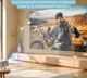Смарт Проектор MAGCUBIС L018 1/8GB 650ANSI 4K Full HD Auto focus Android HD, TV Box, WIFI 6 BT5.2 Домашній кінотеатр - зображення 4