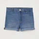 Шорты женские H&M 8164231arl 38 Синие (PS2030000340200) - изображение 1
