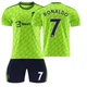 Форма футбольна дитяча Ronaldo (Роналдо) 7 Manchester United (Фанатська версія), р. 30 зріст 155-165см. салатова - изображение 2