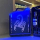 Канистра бар 20л, После 44 жизнь только начинается, черная с посудой с LED подсветкой, Без алкоголя, AUTO COMFORT - изображение 5
