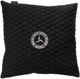 Подушка EVAtech 40 х 40 см Mercedes-Benz Чорна з чорною ниткою (SPBALMRBBV016) - зображення 1