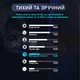 Перкуссионный массажер для массажа мышц и тела массажный пистолет ручной компактный портативный мышечный ударный вибрационный электромассажер 20 скоростей 6 насадок черный - изображение 8