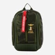 Plecak męski A4 Aeronautica Militare AM523-VECA Zielony (800070317554) - obraz 1