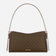 Сумка-багет сідло жіноча середня Michael Kors 32R5G9OC6B-252 Коричнева (800070334466) - зображення 1