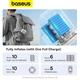 Портативний насос для матраців Baseus PocketGo Portable Air Pump Stellar White (C11157700221-00) - зображення 7