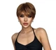 Парик короткий Medium Brown, термоволокно - изображение 2