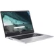 Ноутбук Acer 14 Chromebook CB314-3H 14" FHD IPS, Intel C N4500, 8GB, F128GB, UMA, ChromeOS, сріблястий (NX.KB4EU.001) - зображення 3