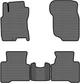 Комплект в салон EVAtech для X-Trail (T30) Nissan 2000-2007 1 поколение SUV EU Сота серая Черный кант (NS3491C5LA1SGB) - изображение 1