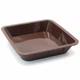 Форма для выпечки Lessner Chef Choco 10252 25х25х5 см коричневая - изображение 1