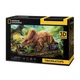 3D пазл CubicFun National Geographic Dino Трицератопс (DS1052h) - изображение 4