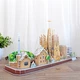 3D пазл CubicFun City Line Барселона (MC256h) - изображение 6