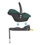 Автокрісло Maxi-Cosi CabrioFix i-Size гр. 0+ 0-13 кг Essential Green, 8558047110 - зображення 2