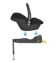 Автокрісло Maxi-Cosi CabrioFix i-Size гр. 0+ 0-13 кг Essential Black, 8558672112 - зображення 2