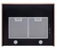 Витяжка купольна Perfelli K 6122 BL Wood LED - изображение 5