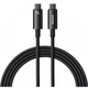 Кабель Baseus Tungsten Gold Fast Charging Type-C to Type-C 240W (2m) - изображение 1