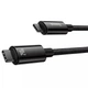 Кабель Baseus Tungsten Gold Fast Charging Type-C to Type-C 240W (2m) - изображение 4