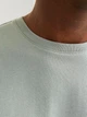 Футболка хлопковая длинная мужская Jack & Jones 12151955 S Зеленая (5715671957434) - изображение 4
