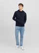 Худи мужское Jack & Jones 12249340 XL Темно-синее (5715434104129) - изображение 3