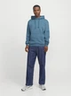 Худи мужское Jack & Jones 12249340 M Голубое (5715672237382) - изображение 3