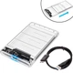 Внешний карман для жесткого диска HDD SSD 2.5'' USB 3.0 SATA Transparent (312702) - изображение 2