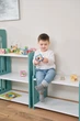 Детский стелаж Монтессори маленький KlevrNest Аква - изображение 4