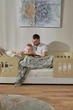 Детская кровать Монтессори KlevrNest 160х80 см с ламелями Айвори - изображение 6