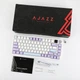 Ігрова механічна клавіатура AJAZZ AK820 MAX: Hot-Swap, Gasket Mount, RGB, 3 режими для геймерів Магнітна White-Purple - зображення 1