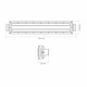 LED світильник висотний лінійний VIDEX 100W 5000K 220V Чорний VL-HB022-1005B - изображение 2