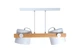 Потолочный светильник KONVALIA RL 160 E27 WOOD белый LIGHT SET - изображение 1