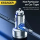 Автомобільний зарядний пристрій у прикурювач ESSAGER (80 Вт, два порти USB + Type-C) Quick Charge - зображення 10