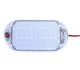 Світлодіодний ліхтар у салон 12-24V 60 LED освітлення багажника на двохст. скотчі панель підсвічування з кнопкою (91186) - зображення 5
