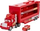 Грузовик Автовоз Тачки Дисней с машинкой Disney Pixar Cars Mack Mini Racers Hauler & Transporter Mattel GNW34 - изображение 1