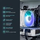 Ігровий комп'ютер ASGARD (I124F.32.S10.46.5314) / Intel Core i5-12400F (2.5–4.4 ГГц) / RAM 32 ГБ / SSD 1 ТБ / NVIDIA GeForce RTX 4060 - зображення 4