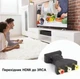 Аудіо адаптер - перехідник CUJMH HDMI до 3 RCA AV конвертер для телевізора / плеєра, чорний (98739503) - зображення 2