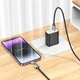 Кабель Type-C to Lightning Hoco U123 Regent colorful 27W 1.2m - зображення 4