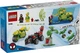 Конструктор LEGO Marvel Гонки на электромобилях с динозаврами 124 детали (11198) - изображение 2