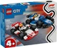 Конструктор LEGO City Автомобили для гонок F1 команд Williams Racing и Haas F1 92 детали (60464) - изображение 1