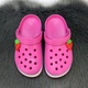 Кроксы детские для девочки Luck Line малиновые 30р (19,2 см) 5108_2 - изображение 3