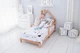 Дитяче ліжко будинок Монтессорі BUSY WOOD на ніжках Модель 3 160х80 см натуральне дерево - зображення 4