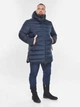 Куртка зимняя длинная мужская Braggart 15002 50 (L) Темно-синяя (br2000001574928) - изображение 6