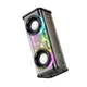 Портативная Bluetooth колонка Hoco DS60, BT5.0, 6W, 1200mAh, 2h с LED подсветкой black - изображение 2