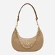 Сумка багет седло женская из натуральной кожи средняя Marc Jacobs The Curve Leather Shoulder Bag BG-MJ-42 Бежевая (196611093910) - изображение 1