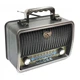 Акумуляторний радіоприймач з вбудованим FM тюнером Kemai MD-1909BT Retro колонка з Bluetooth та USB - изображение 2