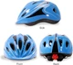 Велосипедний дитячий шолом Sports Helmet 48-54 см Синій (F18476) - зображення 6