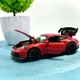 Машинка металлическая АвтоЭксперт Porsche 911 1:32 свет/звук 15см Красная (14772) - изображение 8