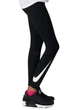 Дитячі котонові лоcіни Girls NSW Club legging logo AJ6842 black 128-134 - изображение 2